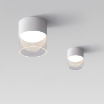 Ceiling Design For Indoor Decoration 12W LED Black White Spotlight Ceiling Light
